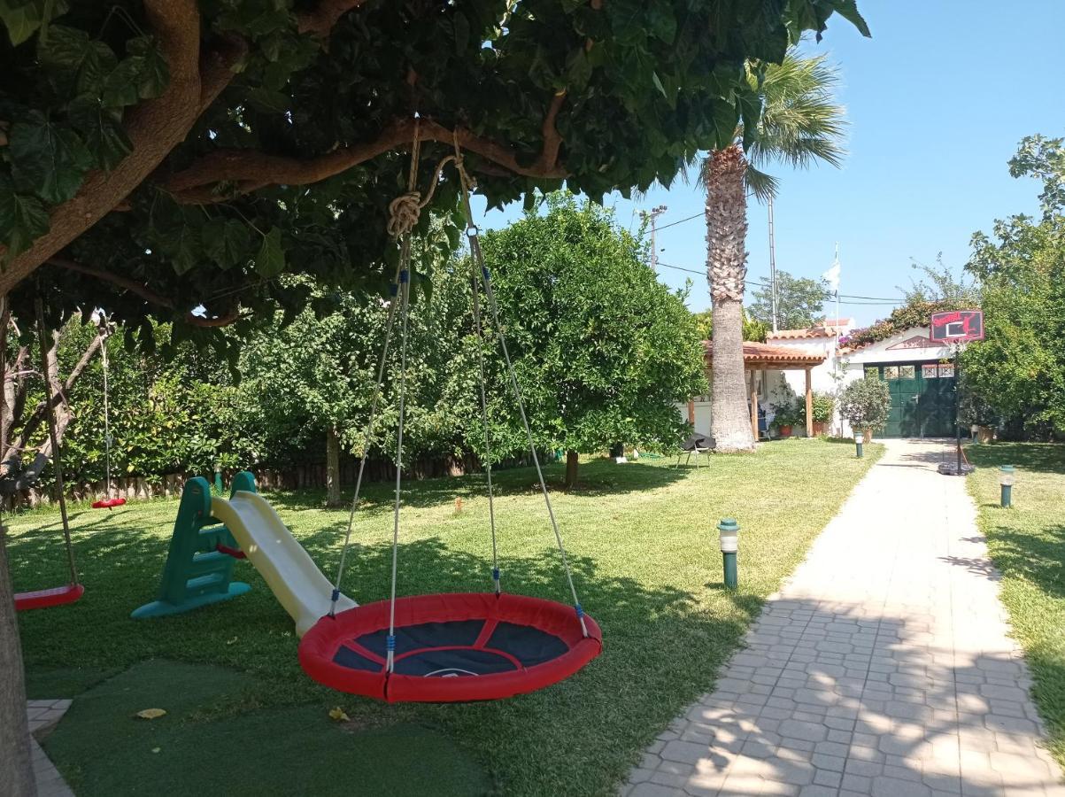 Galini Apartment Near Sea, Port And Airport Artemida  Ngoại thất bức ảnh